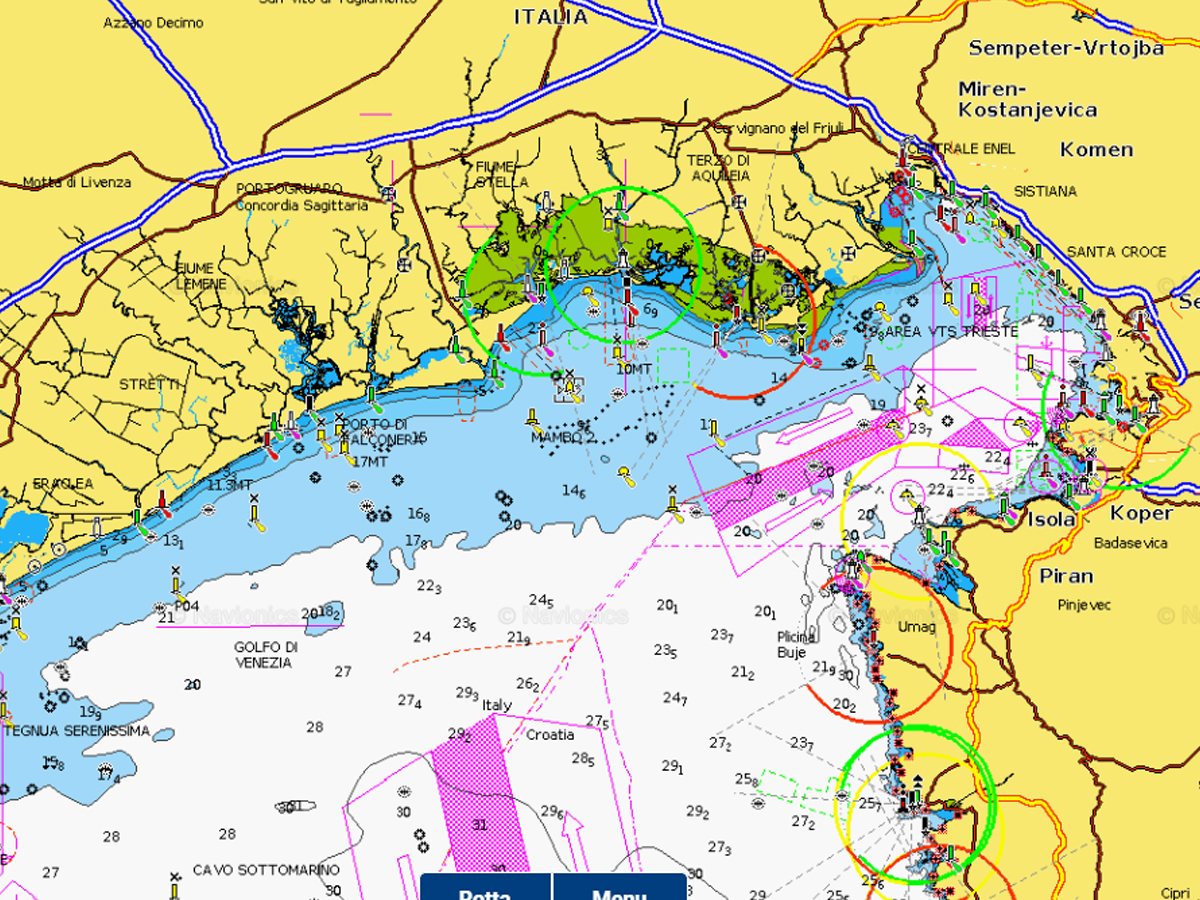 Cartografia Navionics+ 