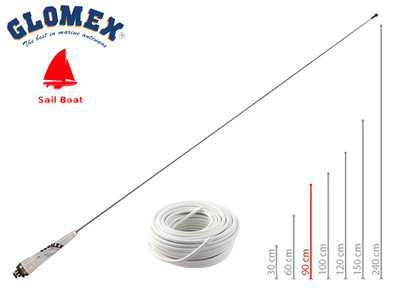 Antenna VHF Glomex RA106SLSSB18