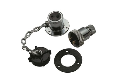 Presa e Spina in Ottone Cromato